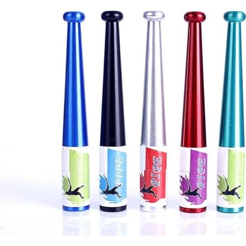 Baseball Stems Smok Metal Pipes Portable Creative Smoking Pipe Herb Tobacco Pipe Gifts Narguile Gift Smoke Random Delivery