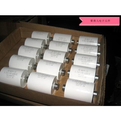 NEW High frequency non-inductive absorption capacitor MLC-SG-6300V-0.22UF/6.3KV/high frequency resonant filter capacitor