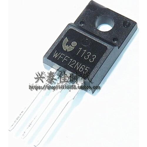 Original new 5pcs/ WFF12N65 12A/650V TO-220F