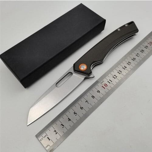 KESIWO GT957 folding knife Micarta handle D2 blade survival pocket gift ball bearing rescue EDC Tool New camping hunting knife