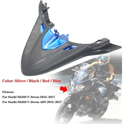 DL650 Front Beak Fairing Extension Wheel Extender Cover For Suzuki V-strom DL650 Vstrom DL 650 2012 2013 2014 2015 2016-2017 18
