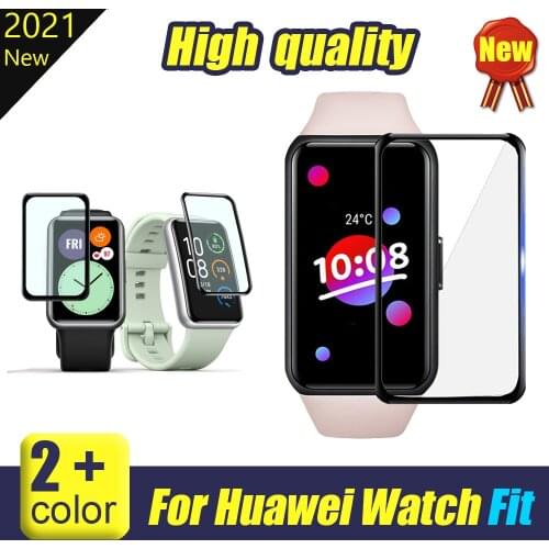 Huawei Band 6 Film Honor Band 6 Screen Protector For Huawei Watch Fit Protective Fiberglass Glass Cover HD For Smart Accessories