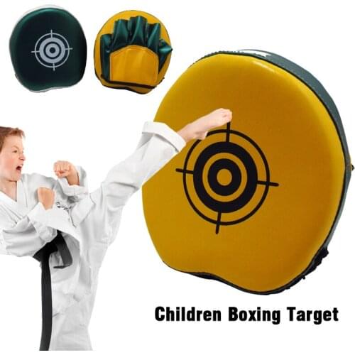 1Pc Children Half Finger Muay Thai Boxing Target MMA Training Kicking Pad Karate Taekwondo Shield