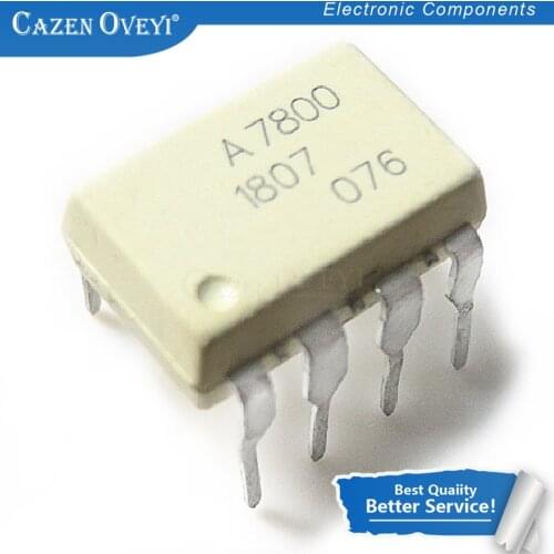 10pcs/lot HCPL-7800 HCPL7800 A7800 A7800A DIP-8 In Stock