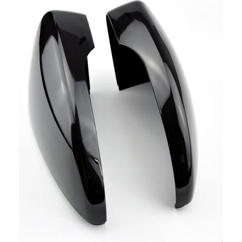 2PCS For VW Passat B7 Jetta MK6 Scirocco MK3 new CC Side Wing Mirror Cover Caps (Carbon Effect) for Volkswagen Mirror Cover Caps