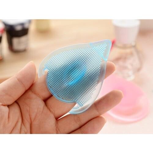 500pcs/lot Fast shipping Blackhead Washing Remover Facial Cleansing Pad Face Clean Soft Nose Brush Pore Cleaner Skin Care