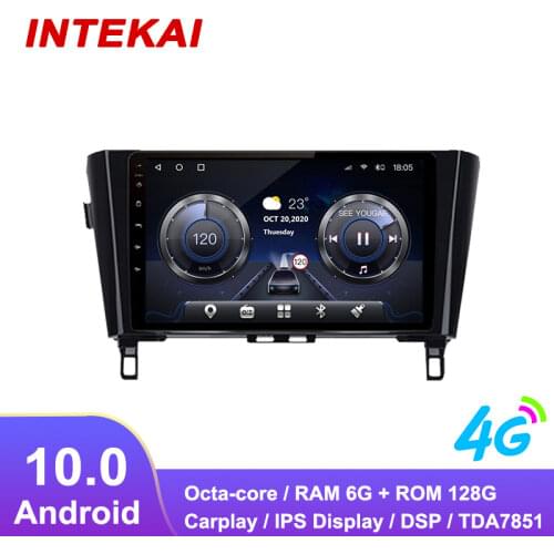 10.1"Android 10.0 Car Radio GPS Navigation autoradio multimedia player for Nissan Qashqai X-Trail head unit stereo