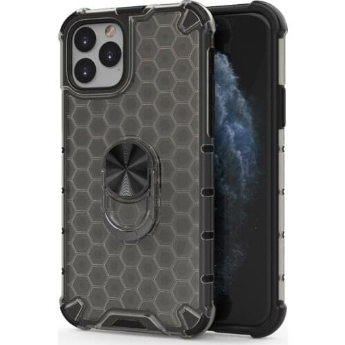 IPHONE 6P 7 8P X XR XS MAX 11PRO MAX drop-resistant fashion simple mobile phone case wild trend dust-proof honeycomb ring