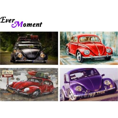 Ever Moment Diamond Painting 5D DIY Car Decor Handmade Picture Of Rhinestone Full Square Drill Diamond Embroidery Mosaic ASF1747