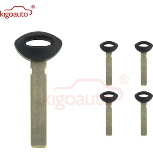 Kigoauto 5pcs IYZKEY10800400 For BMW Mini cooper KR55WK49333 smart emergency key blade 2007 - 2015