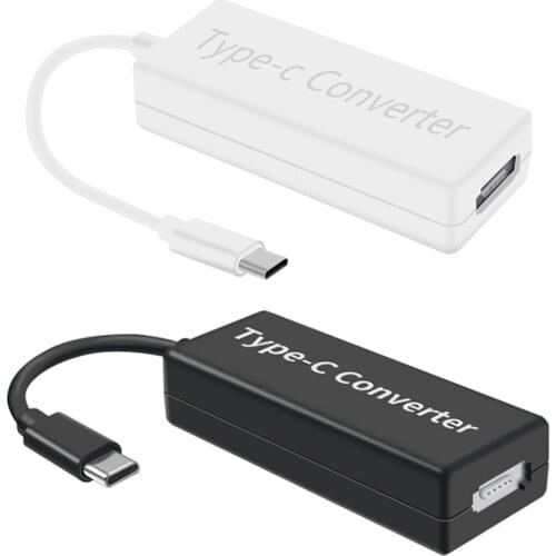 USB C Laptop Converter 1/2 to Type-C Charging PRO Converter 60W Charge Adapter Converter Power Charging Connector
