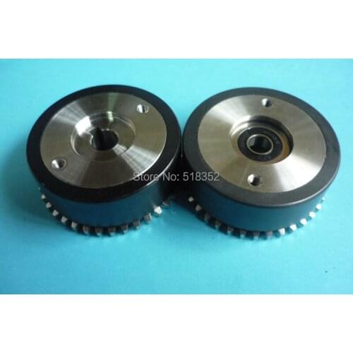 M407 M408 Mitsubishi Black Ceramic Pinch Roller Assembly Set with Bearing and Gear for WEDM-LS Wire Cutting Wear Parts