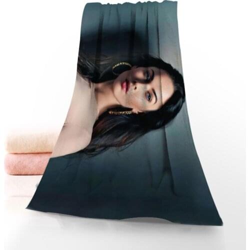 Megan Fox Towel Printed Cotton Face/Bath Towels Microfiber Fabric For Kids Men Women Shower Towels 70X140cm