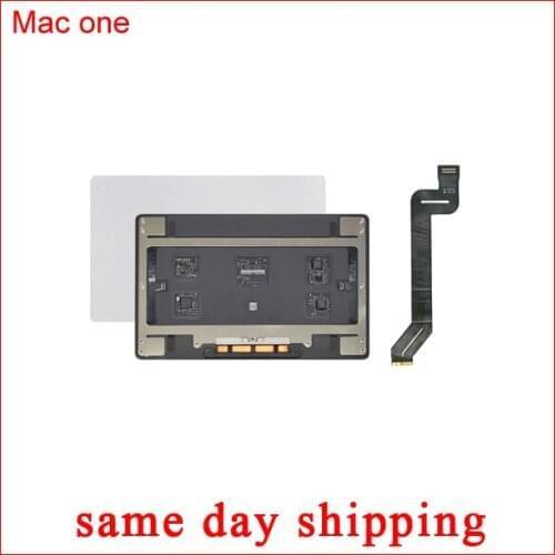 Original A1990 Trackpad for Macbook Pro Retina 15.4'' A1990 Trackpad Touchpad with Cable 2018 Year Silver Color