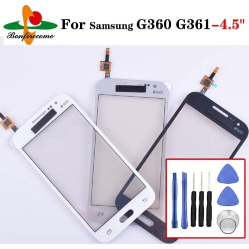 For Samsung Galaxy DUOS Core Prime G360 G360H G361 G361H G361F Touch Screen Panel Sensor LCD Display 4.5" Glass Digitizer Replac