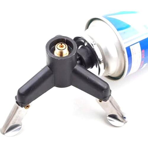 Outdoor Tripod Stove Adapter Stove Stand Connector Camping Ultralight Stainless Steel Stand Adapter