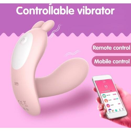 APP Control Vibrator Wearable Butterfly Dildo Strap on Egg Vibrating Panties Adult Games Sex Toys for Women Masturbator ZD0199