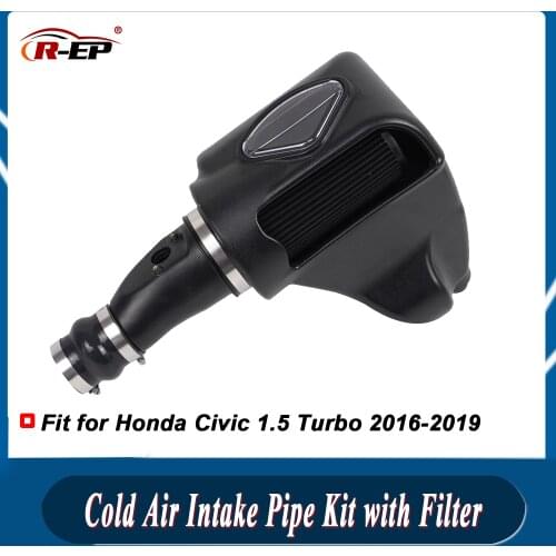 Cold Air Intake Pipe Kit with Filter Fits for Honda Civic 1.5 Turbo 2016-2019 Supercharger induction Car Modification