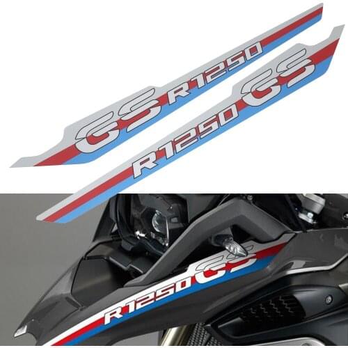 High quality Motorcycle Accessories Decals Stickers Decal Raised Tank Decals for BMW R1250GS 2017 2018 2019