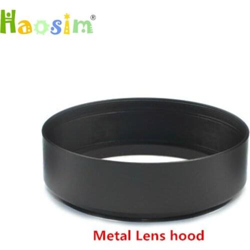 10pcs/lot 40.5 49 52 55 58 62 67 72 77mm Metal LENS HOOD for canon nikon Pentax sony