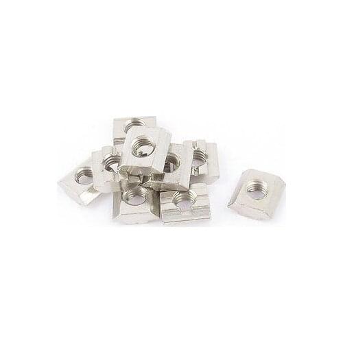10Pcs T-Slot Aluminum Extrusion 30 Series M8 Hardware Slide In T-Nut