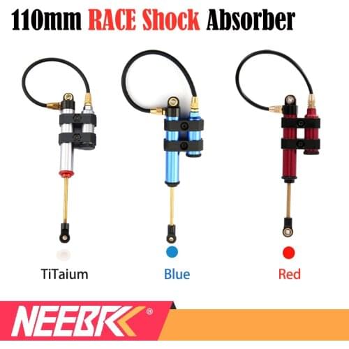 2pcs 110mm Adjustable Piggyback Damper Gun Shock Absorber for Traxxas HSP Redcat RC4WD Tamiya Axial SCX10 D90 RC Crawler Car