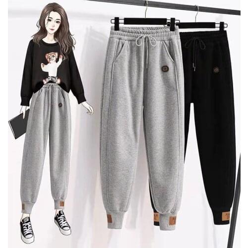 DAYIFUN Women's Trousers Harem Pants