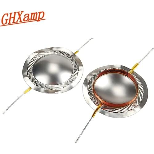 GHXAMP 38.5mm Treble Voice Coil Titanium Film Diaphragm Copper Clad Auminum Coil 38.6Core Speaker Repair 1 Pairs