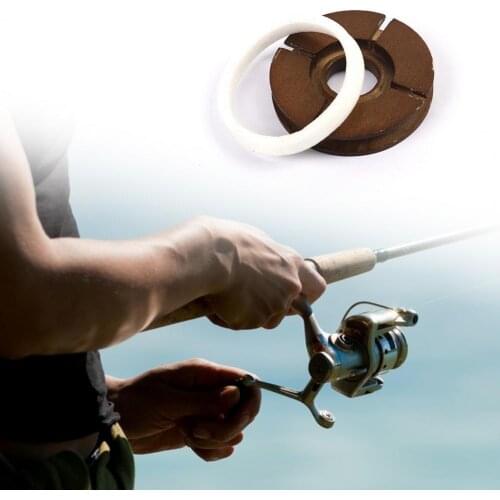 Fishing Line Spool Anti-wear Surface High Strength Wooden Fishing Line Circular Winding Plate for Fishing Line
