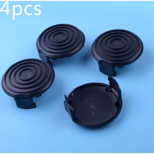 LETAOSK 4PCS Black ABS Grass Trimmer Spool Cover Cap Fit for WORX WG168 WG184 WG191