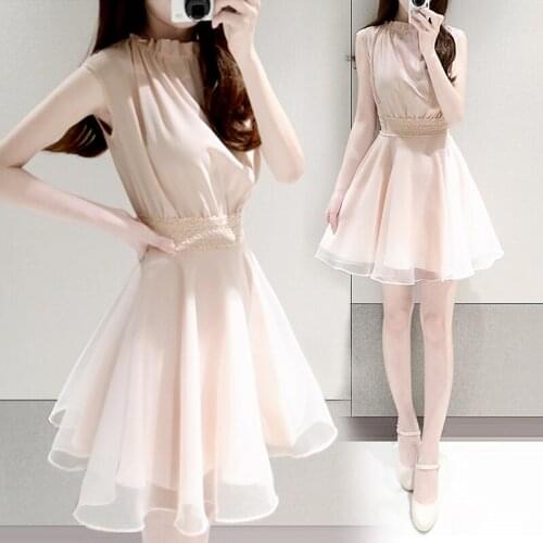 Mozhini Summer Chiffon Dresses