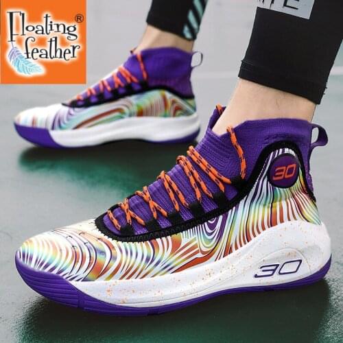 Men Basketball Shoes High Top Sneakers Mens Fashion Trending Casual Shoes Men Outdoor Lightweight Sneakers Lovers Sports Shoes