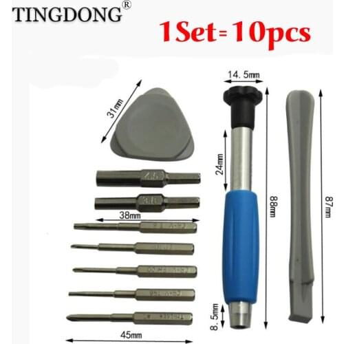 1Set Screwdriver Set Repair Tools Kit for Nintend Switch New 3DS Wii Wii U NES SNES DS Lite GBA Gamecube Au03 20 Dropship