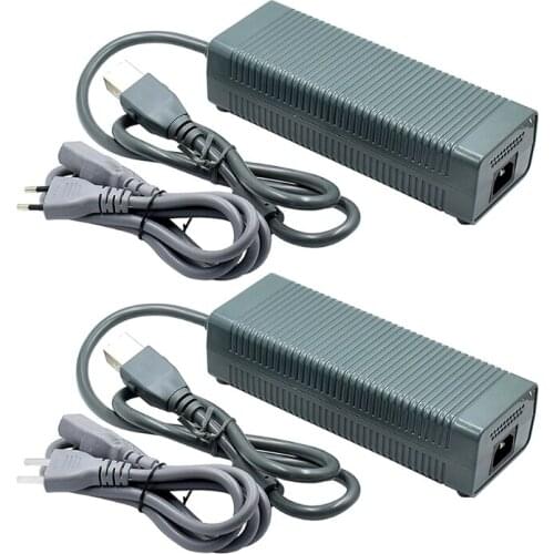 2021 New AC Adapter Charger Power Supply Cable Cord for -Xbox 360 Fat AC Console