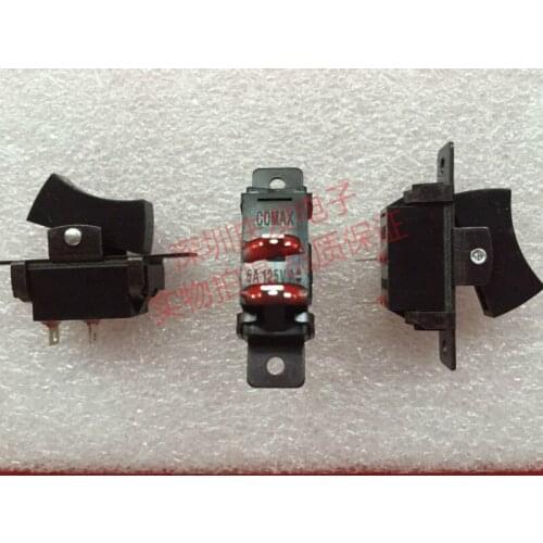 Original new 100% rocker switch SW-12P02 rocker key 2pin 2 gear 5A125V power switch