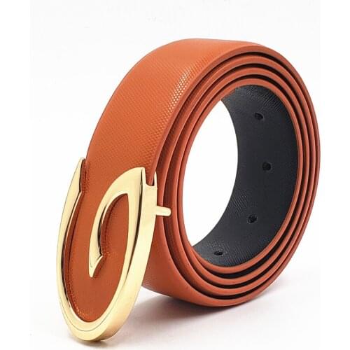 Fashion Men Belt Male Genuine Leather Strap For Men High Quality G Buckle Cowhide Belts Cummerbunds Designer Trendy Belts