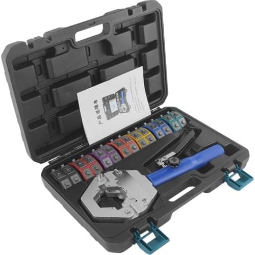 Manual Crimping Tool Set Vehicle Car AC Hose Hydra-Crimper Air Condition Hose Repair Crimping Hydraulic Hose Crimper Kit 71500