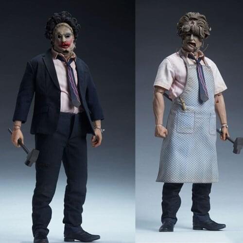 Sideshow 100399 For Collection 1/6 Scale Male Solider Leatherface 12 inch Horror Soldier Action Figure Model for Fans Gifts