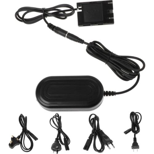 ACK-E6 AC Power Charger Adapter For Canon EOS 60D 60Da 70D 6D 7D 5D Mark II III