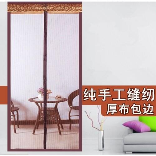 1Pcs Soft Mute Magnetic curtain Anti-mosquito Curtain Magnets Door Mesh Insect Fly Bug Mosquito Curtain Netting Mesh Screen