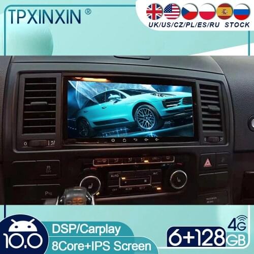 For Volkswagen Touareg Android 10 Car Stereo Radio with Screen Tesla Radio Player Car GPS Navigation Head Unit