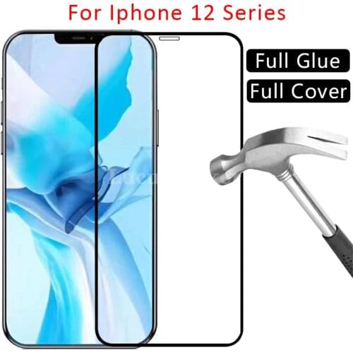 Case For Iphone 12 Mini Pro Max Cover Screen Protector Tempered Glass On i Phone 12mini 12pro Mas Iphone12 Protective Coque Bag