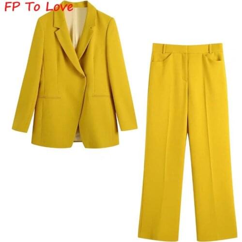 Женские брючные костюмы с пиджаком FP TO LOVE China At AliExpress
