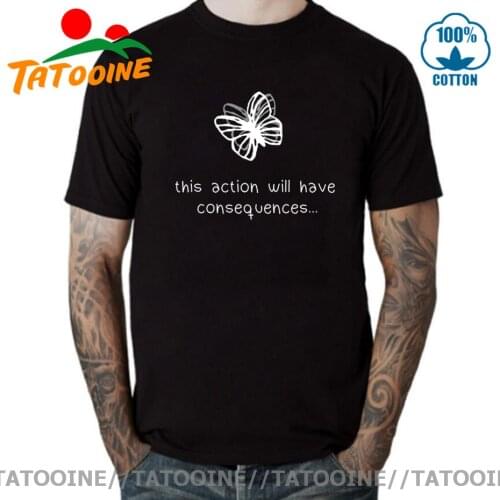 Tatooine Life Is Strange Actions And Consequences T Shirts Butterfly Max Game Cotton Clothing Short Sleeves Tees Printed T-Shirt