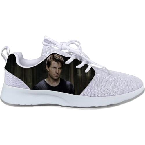 2019 Hot Cool Fashion Funny New Summer High Quality Sneakers Handiness Casual Shoes 3D Printed For Men Women Tom Cruise