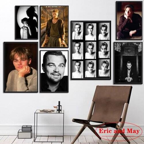 Leonardo Dicaprio Movie Star Posters And Prints Wall Art Canvas Pictures Painting New Nordic Style Living Room Decoration Obrazy