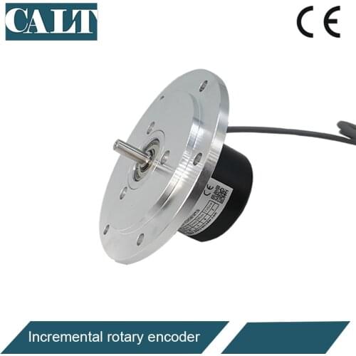 CALT Big Round flange 115mm optic rotary encoder 7mm soild shaft 1024 pulse incremental encoder GHS115-7G1024BMP526 EL115A
