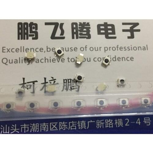 Original new 100% B3U-1100P waterproof dust touch switch 3*2.5*1.6 table patch 3pin no pillars at the bottom