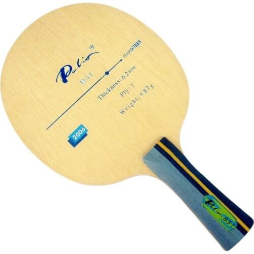 Original Palio B31 (B 31, B-31) 7 ply table tennis blade calssics blade fast attack with loop table tennis rackets racquet sport