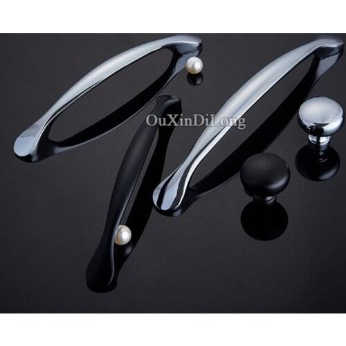 10PCS European Cabinet Pulls Handles Cupboard Wardrobe Drawer Cabinet Kitchen Door Handles&Knobs Furniture Hardware